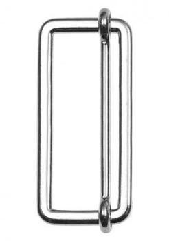 Leiterschnalle 4cm  Breite Nickel